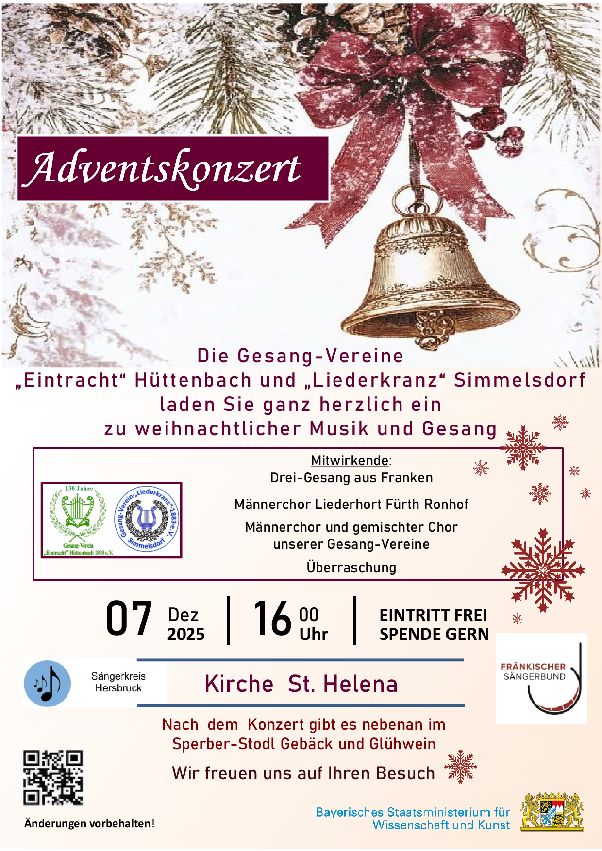 Adventskonzert St. Helena 2025